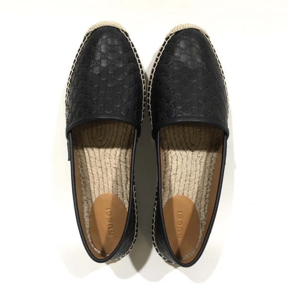 NIB Gucci Black Espadrille size 39 - Picture 7 of 10